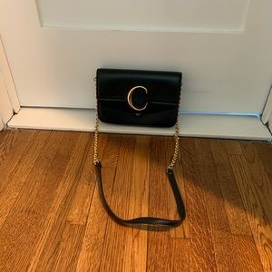 Chloe Mini Leather Shoulder Bag